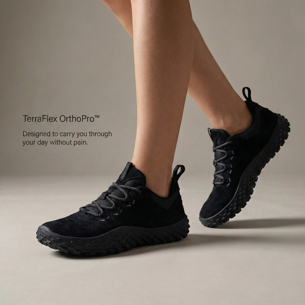 Chaussures Orthopédiques de Marche Anti-Douleur — Noir, photo 7