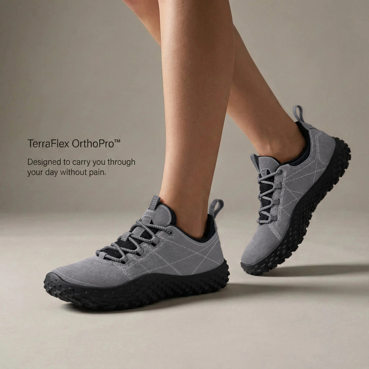 Scarpe Ortopediche da Camminata Antidolore — Grigio, foto 10